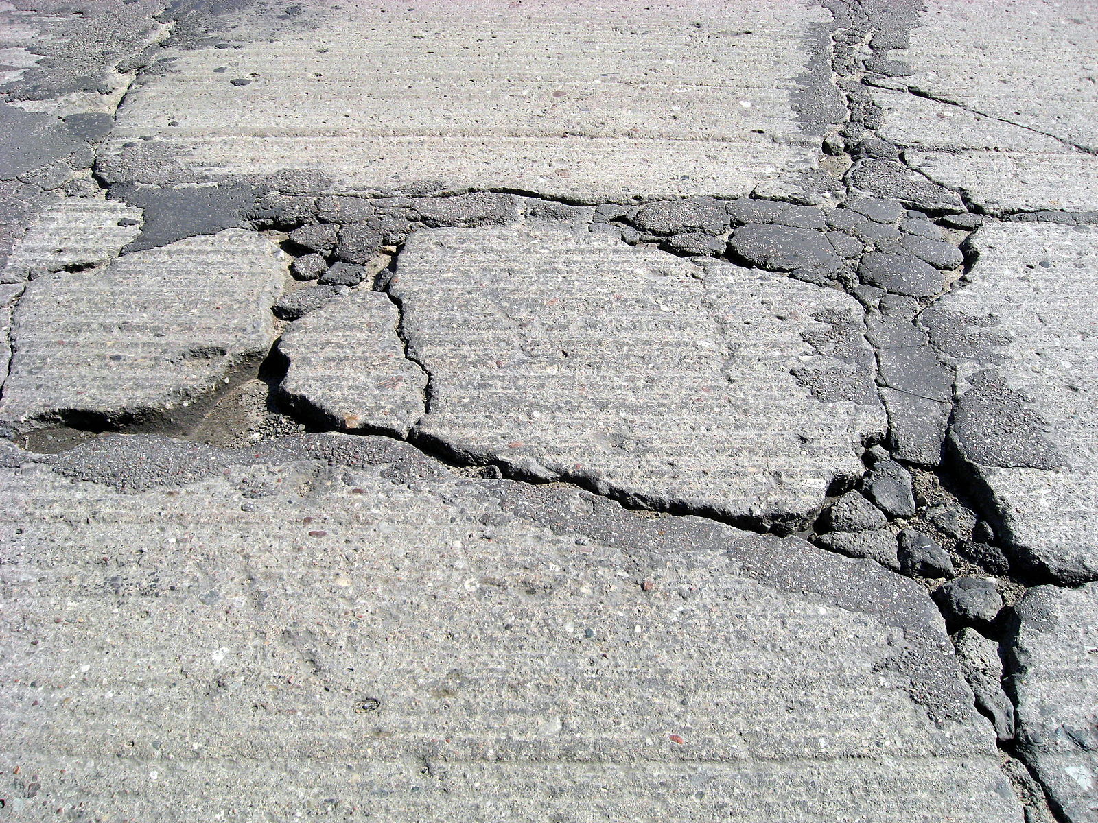 Cracked Drive way