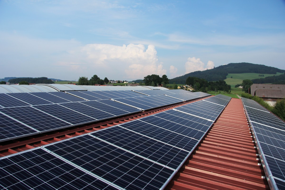 Solar Panel on the roof