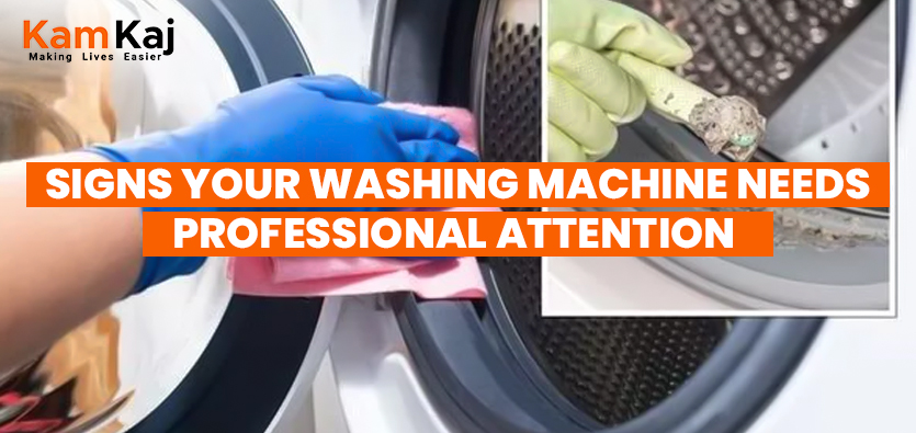 Signs Your Washing Machine Needs Professional Attention