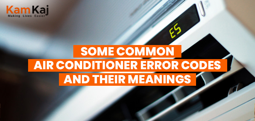 Some Common Air Conditioner Error Codes and Their Meanings