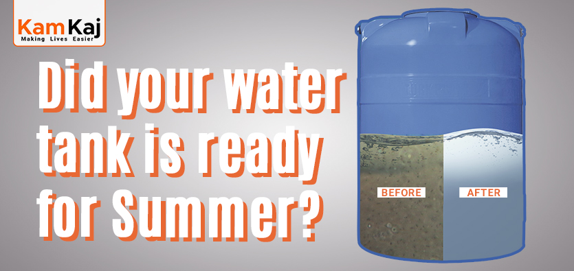 Did your water tank is ready for Summer?